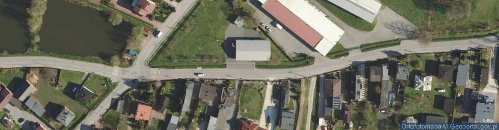Zdjęcie satelitarne OSP Folwarki