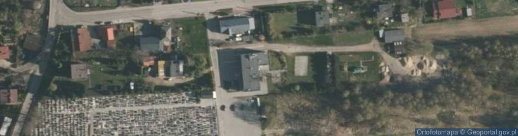 Zdjęcie satelitarne OSP Gorzyce