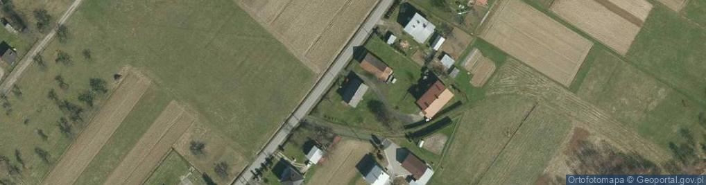 Zdjęcie satelitarne OSP im Mariana Szuby w Bratkówce