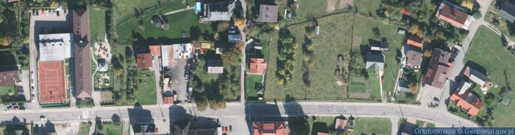 Zdjęcie satelitarne OSP Koniaków Centrum