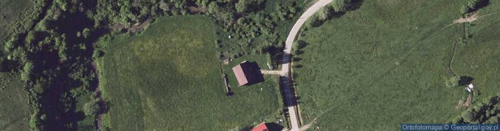 Zdjęcie satelitarne OSP Michniowiec Bystre