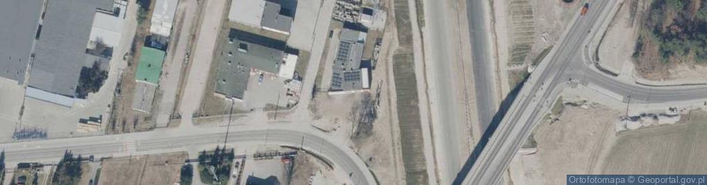 Zdjęcie satelitarne OSP Niesięcin