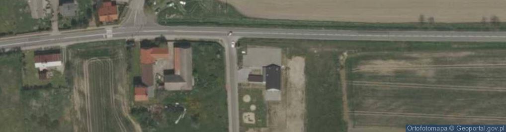 Zdjęcie satelitarne OSP Niewiesze