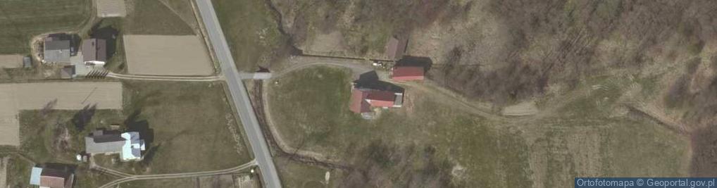 Zdjęcie satelitarne OSP Orzechówka
