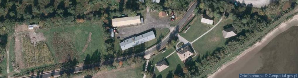 Zdjęcie satelitarne OSP przy Muzeum Kultury Ludowej w Kolbuszowej