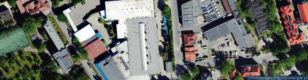 Zdjęcie satelitarne OSP przy Philips Lighting Bielsko