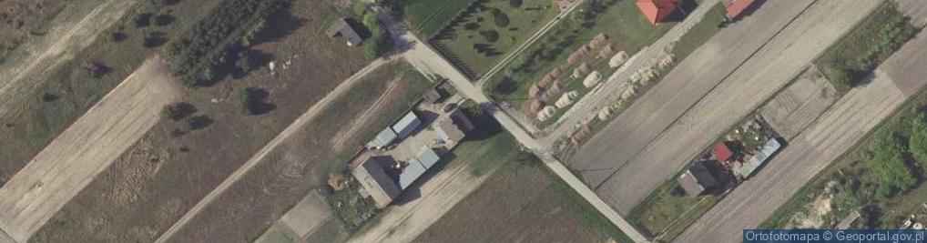 Zdjęcie satelitarne OSP Rachów Nowy