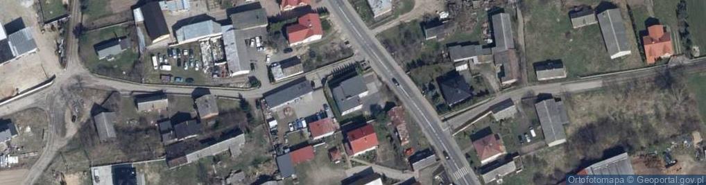 Zdjęcie satelitarne OSP Sieradz Monice