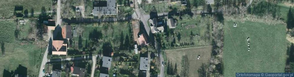 Zdjęcie satelitarne OSP Simoradz