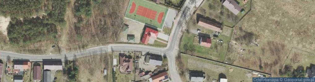 Zdjęcie satelitarne OSP "Sucha" w Zielonej Górze