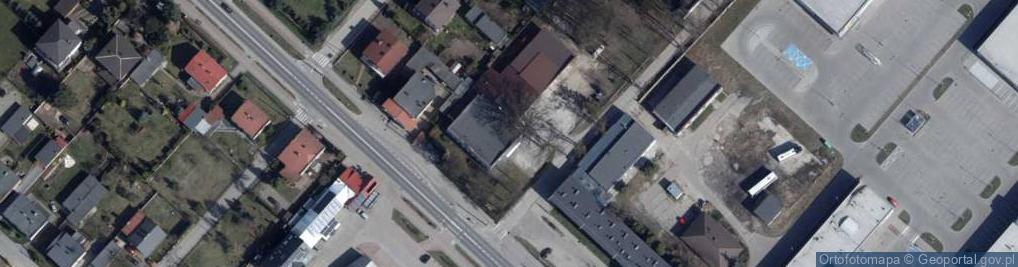 Zdjęcie satelitarne OSP w Andrespolu