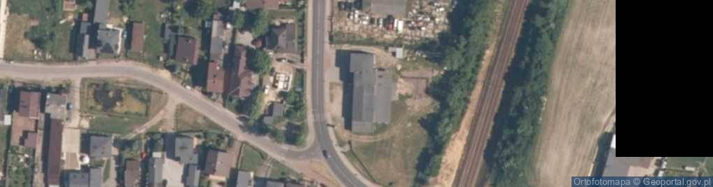 Zdjęcie satelitarne OSP w Babach