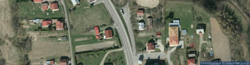 Zdjęcie satelitarne OSP w Babicach