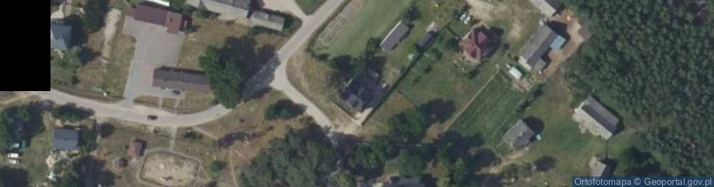 Zdjęcie satelitarne OSP w Barcicach