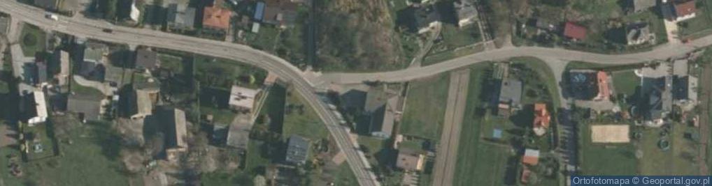 Zdjęcie satelitarne OSP w Bełsznicy Gmina Gorzyce