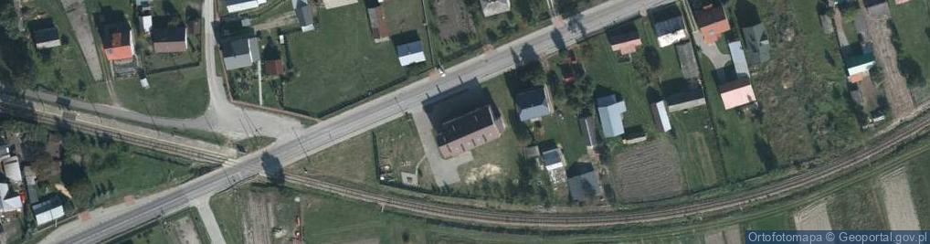 Zdjęcie satelitarne OSP w Bełżcu II