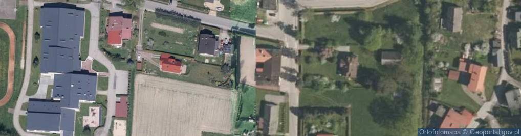 Zdjęcie satelitarne OSP w Bestwince