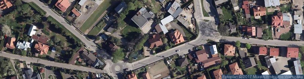 Zdjęcie satelitarne OSP w Bielawie