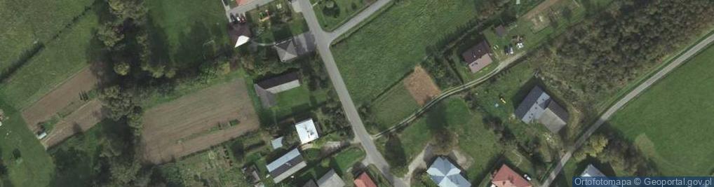 Zdjęcie satelitarne OSP w Błędowej Tyczńskiej Wieś