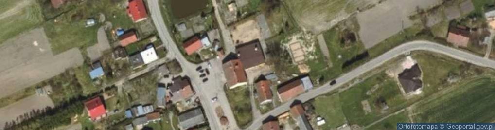 Zdjęcie satelitarne OSP w Bogaczewie
