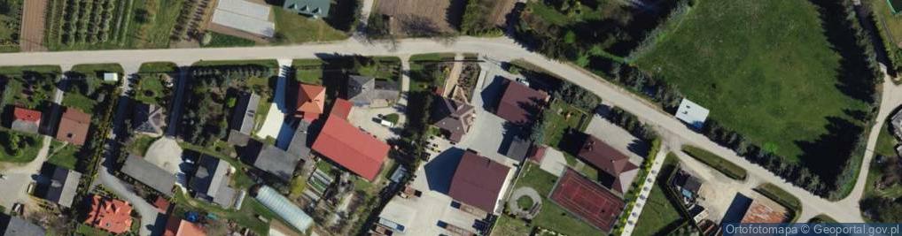 Zdjęcie satelitarne OSP w Bogorii Skotnickiej