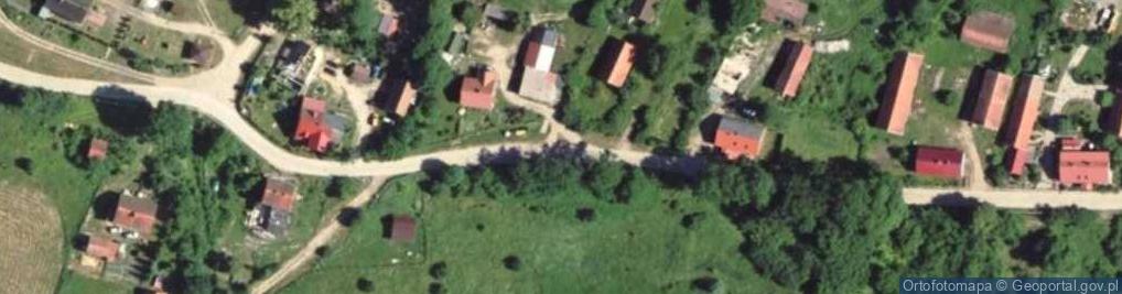 Zdjęcie satelitarne OSP w Bolejnach