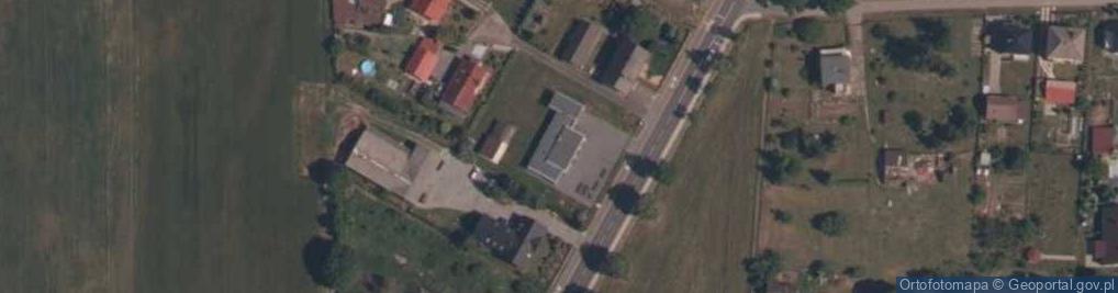 Zdjęcie satelitarne OSP w Boroszowie
