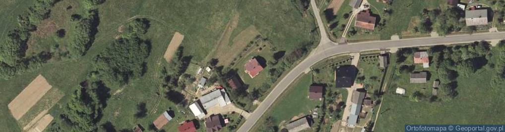 Zdjęcie satelitarne OSP w Brelikowie