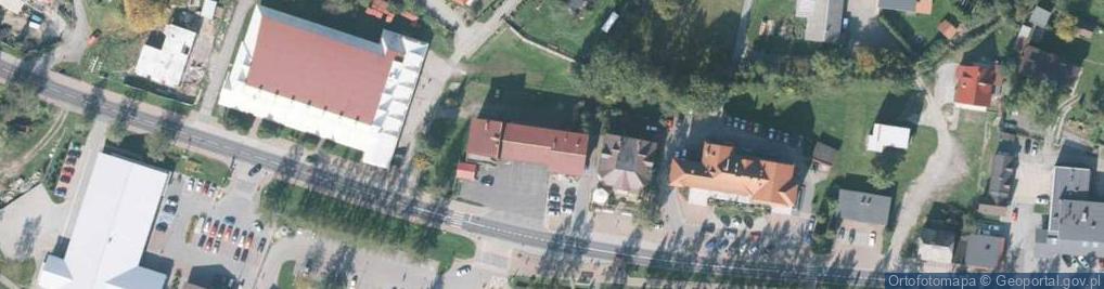 Zdjęcie satelitarne OSP w Brennej Centrum