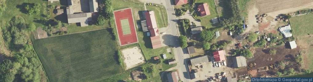 Zdjęcie satelitarne OSP w Bronowicach