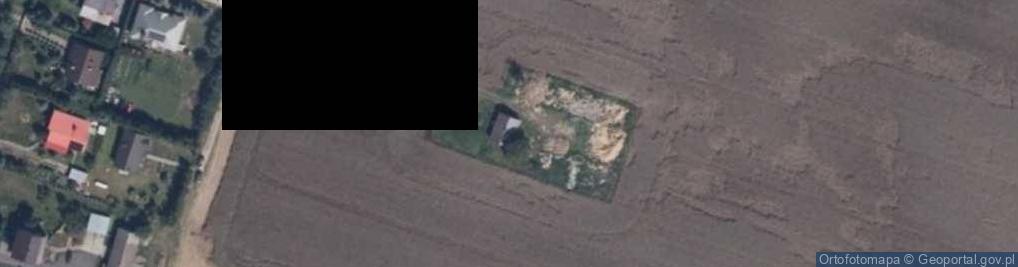 Zdjęcie satelitarne OSP w Bronowie Zalesiu