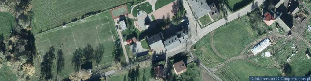 Zdjęcie satelitarne OSP w Bronowie