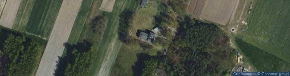 Zdjęcie satelitarne OSP w Brutusie