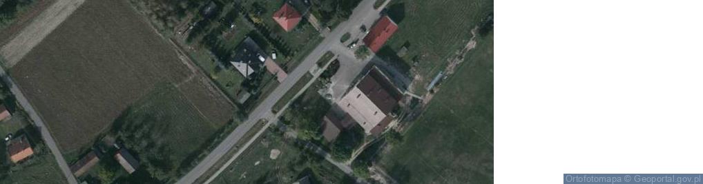 Zdjęcie satelitarne OSP w Budach Łańcuckich Lewa Strona