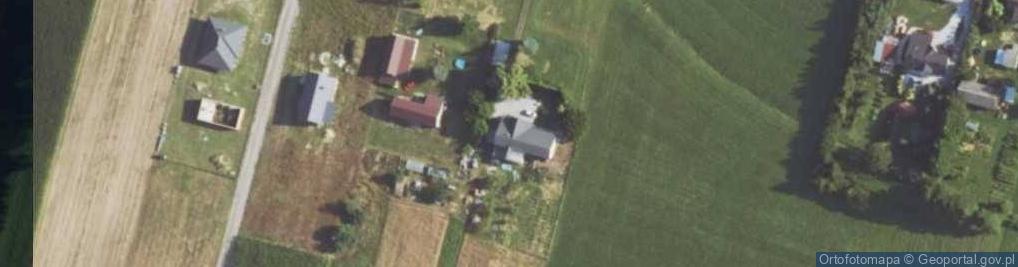 Zdjęcie satelitarne OSP w Chajewie