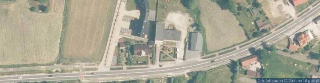 Zdjęcie satelitarne OSP w Chlewicach