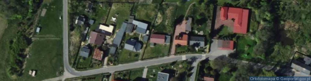 Zdjęcie satelitarne OSP w Chociszewie