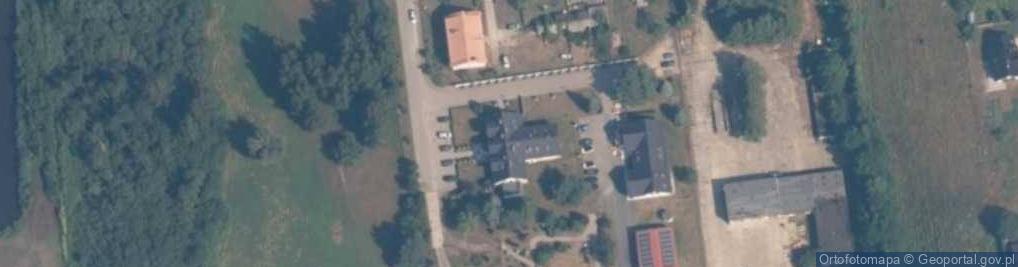 Zdjęcie satelitarne OSP w Choczewie