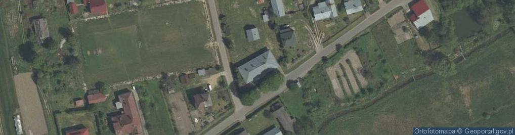 Zdjęcie satelitarne OSP w Chotylubiu