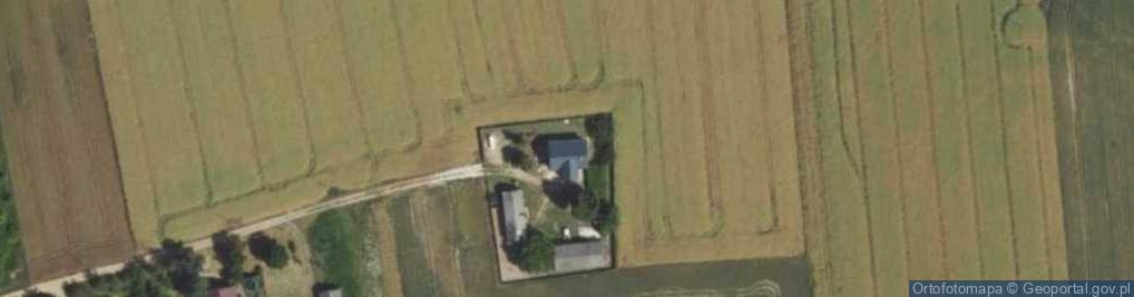 Zdjęcie satelitarne OSP w Ciachcinie