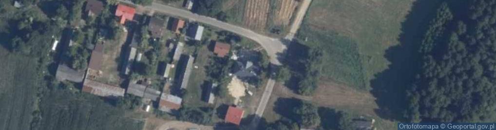 Zdjęcie satelitarne OSP w Czajkowie