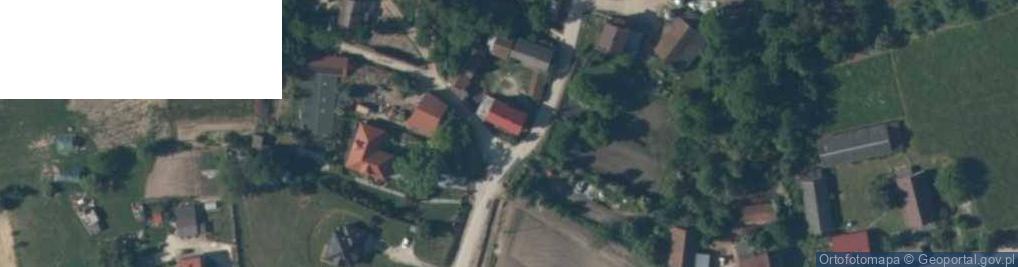 Zdjęcie satelitarne OSP w Czarnocinie