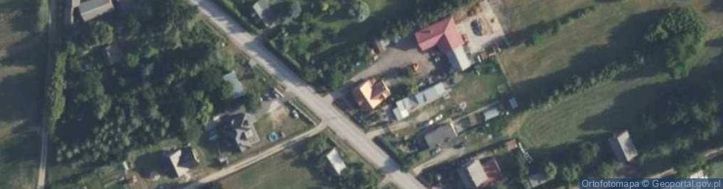 Zdjęcie satelitarne OSP w Czarnostowie