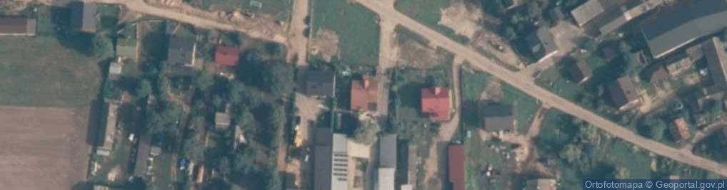 Zdjęcie satelitarne OSP w Czarnotach