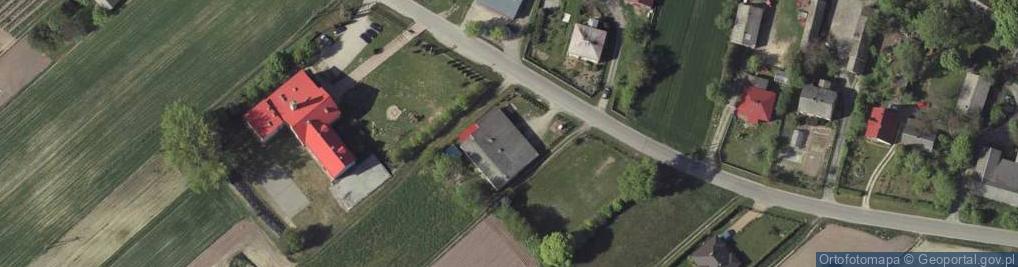 Zdjęcie satelitarne OSP w Czółnach