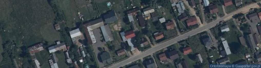 Zdjęcie satelitarne OSP w Dąbrówce Stanach