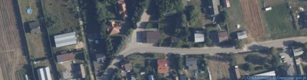 Zdjęcie satelitarne OSP w Dąbrówce Wyłazach