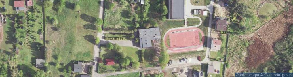 Zdjęcie satelitarne OSP w Dąbrowie Górniczej Błędowie