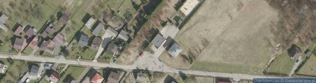 Zdjęcie satelitarne OSP w Dąbrowie Górniczej Kuźniczka Nowa