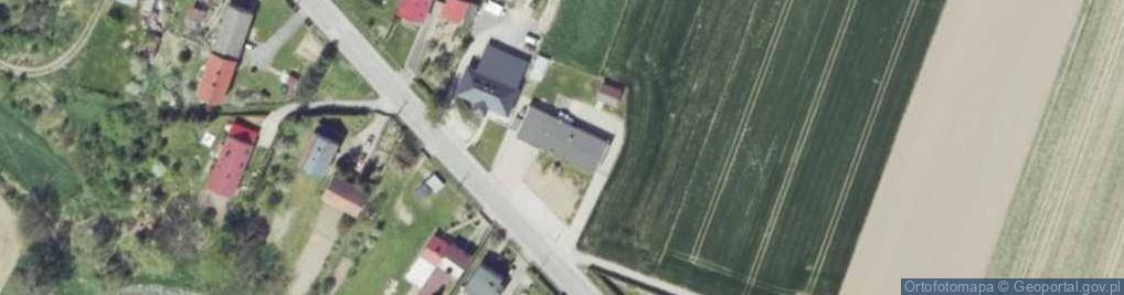 Zdjęcie satelitarne OSP w Dytmarowie